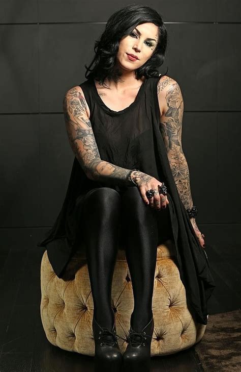 Nikki Sixx Kat Von D Style Kat Von D Tattoos Beautiful People