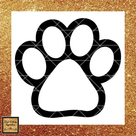 231 Free Svg Paw Print For Cricut Free Crafter Svg File For Cricut