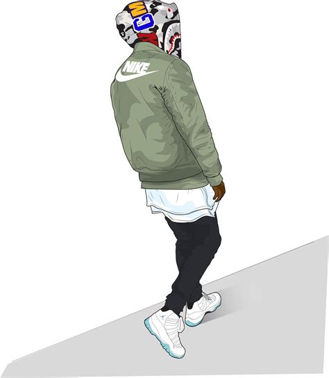 Pin By T On Illustrations And Posters Swag Cartoon Swag Art Sneaker Art