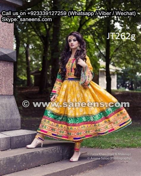 Wholesale Afghan Fashion Yellow Gowns Clothes Persian Pashtun Singer