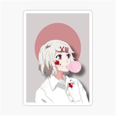 Juuzou Suzuya Sticker For Sale By Wazowskimike Redbubble