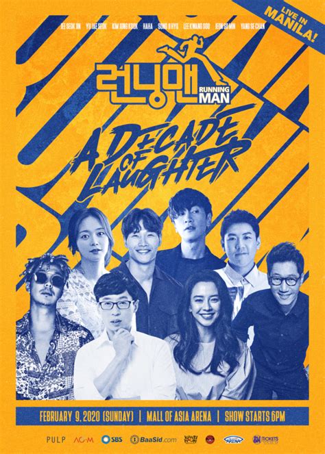 Episode titles, screenshots, plot summaries, trailer, airdates and extra information. Running Man Cast To Finally Meet PH Runners In February ...