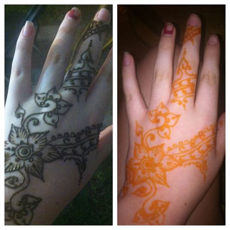 Permanent Henna Tattoo Artist Mehndi Inspired Permanent Tattoo