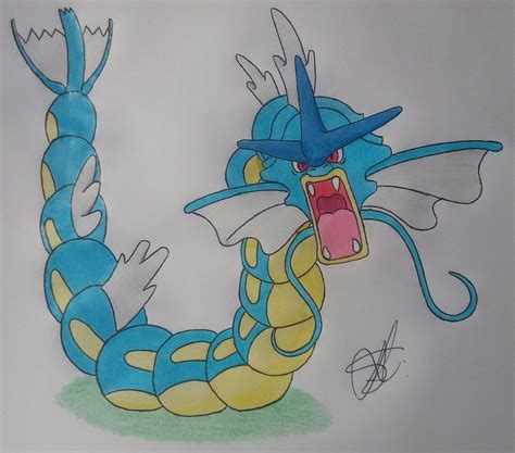 Tutorial De Desenho Gyarados