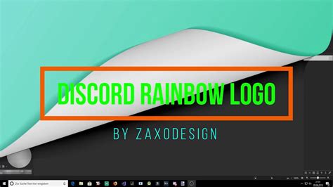 Discord Rainbow Logo Speedart By Zaxodesign Youtube