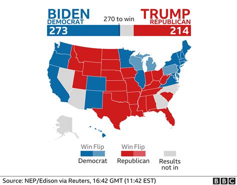 Карты выборов 2020 г в США