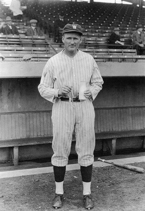 Walter Johnson At The American League Ball Park