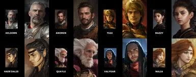 Baldur S Gate And Ai Generated Companions Portraits At Baldur S Gate Nexus Mods And Community
