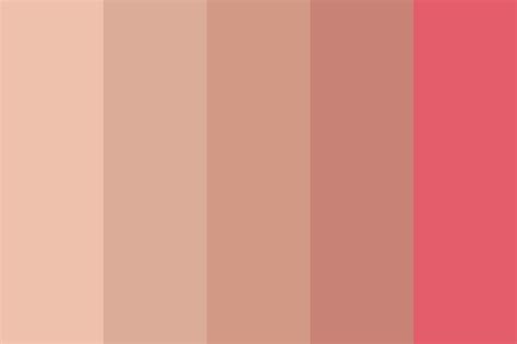Skin And Lips Color Palette