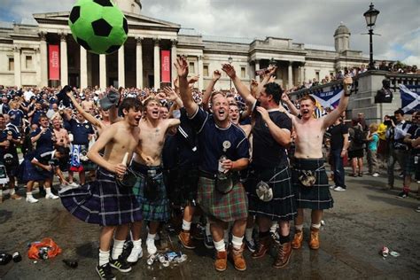 A Photo Tribute To Drunk Scottish Fans