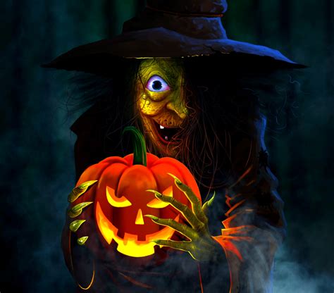 Halloween Witch By Prosenjit Mondal