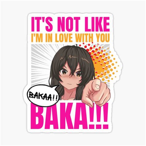 Crazy Anime Girl Anime Girl Tsundere Sticker For Sale By Bbmarioni