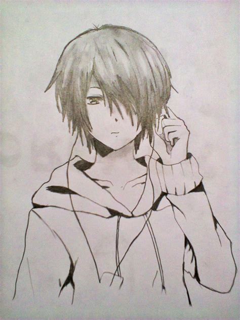 Cool anime drawings in pencil boy. Easy Anime Boy Drawing at GetDrawings | Free download