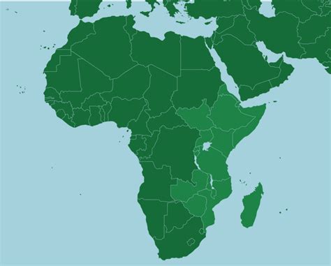 Need a customized africa map? Eastern Africa: Countries - Map Quiz Game