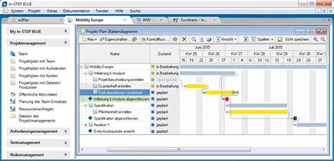 Project Planning Software In Step Blue Microtool