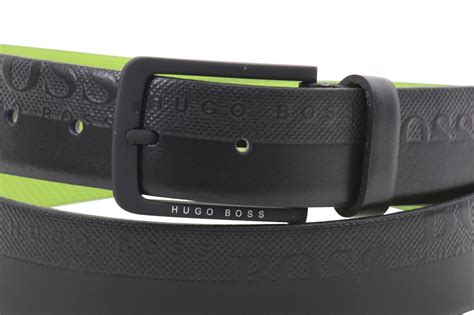 Hugo Boss Men S Toluca Embossed Genuine Leather Belt Joylot Com