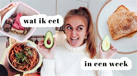 Wat Ik Eet In Een Week Realistisch And Vegan Youtube
