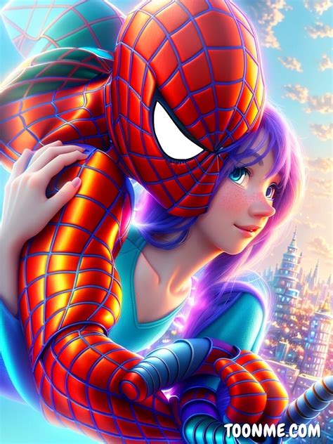 Spider Man And Mary Jane Into A Cartoon By Yesenia62702 On Deviantart