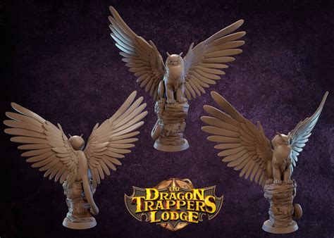 Gryphon Miniature Tabletop Rpg Miniature Dragon Trappers Lodge