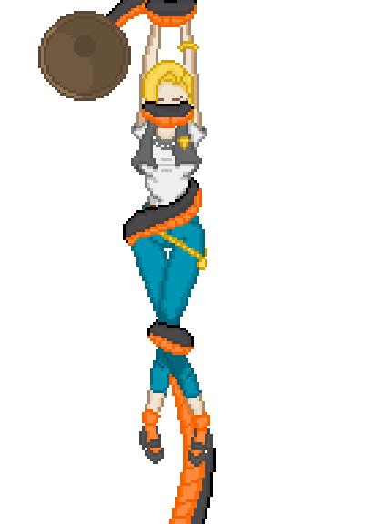 Android 18 Bound By Absorbercell On Deviantart