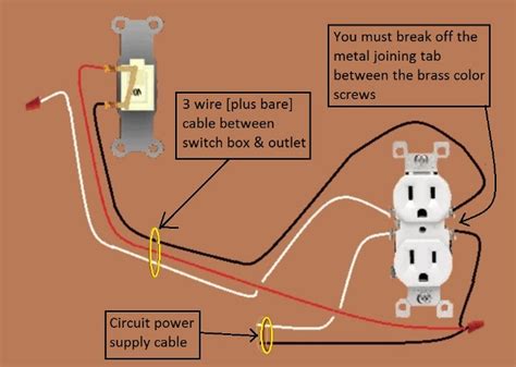 Half Switched Outlet Wiring Diagram Sharp Wiring
