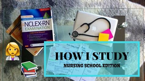 How I Study Nursing School Edition Youtube