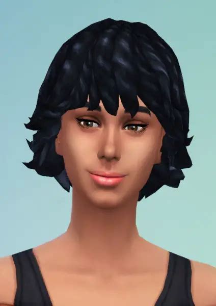 Birksches Sims Blog Dread Bob Hair For Her Sims 4 Hairs