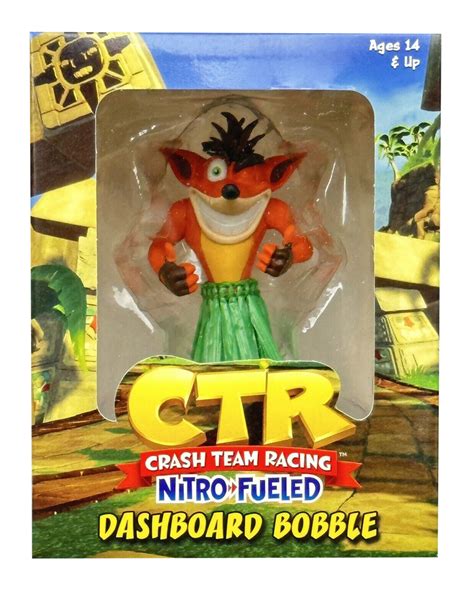 Neca Bobblehead Ctr Crash Bandicoot Popnbeards