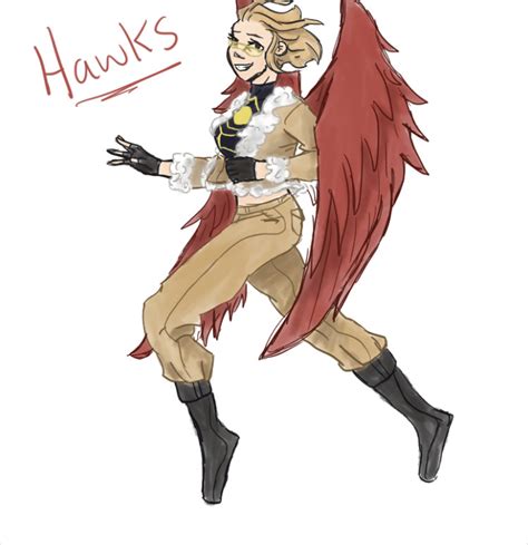 Hawks Genderbend By Starart20 On Deviantart