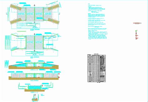 Single Cell Box Culvert Drawing Concrete Slab Construction Details With