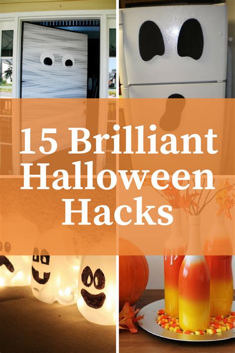15 Brilliant Halloween Hacks Halloween Hacks Halloween Diy Crafts