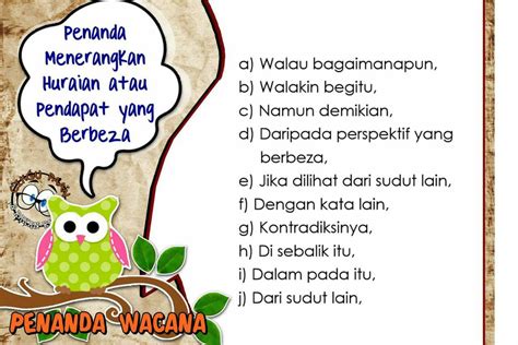 Dalam meniti arus kemodenan ini, d. Penanda Wacana ~ SEKOLAH KEBANGSAAN DATUK ABDULLAH 73200 ...