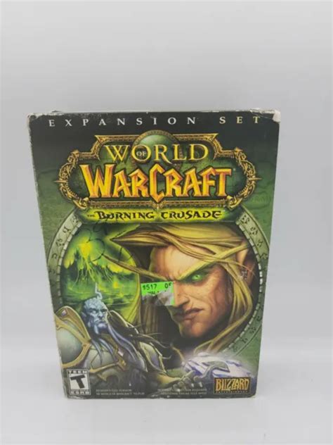 World Of Warcraft The Burning Crusade Pc Game Expansion Set In Box Used W Keys Picclick