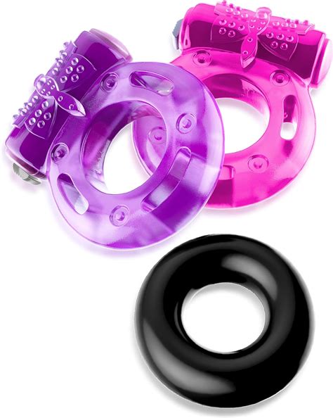 Amazon VIARDEJI Vibrating Cock Ring Sex Toys 2 Penis Rings W