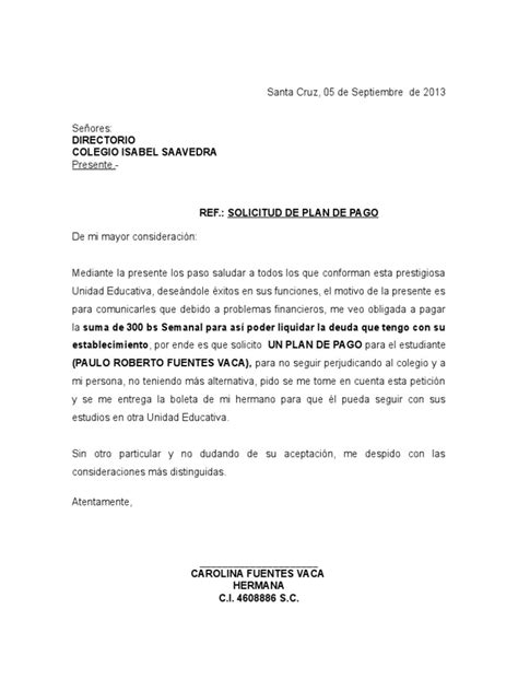 Carta De Solicitud De Pago De Seguro