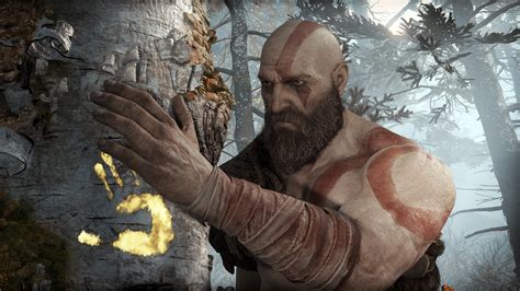 Wallpaper God Of War God Of War 2018 God Of War 4 Kratos Video