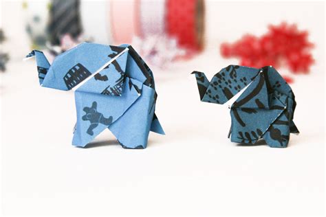 Origami Elefanten Kathrins Papier Kathrin Arnold