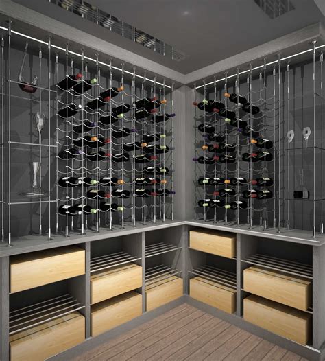 Wine Cellar Specialists Cable Wine Systems