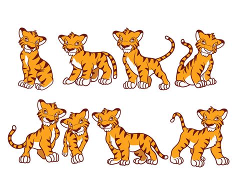 Free Cartoon Tiger Vector Vector Art And Graphics