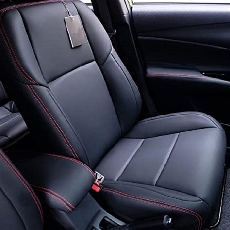 Buy Rideofrenzy Luxury Nappa Leather Car Seat Covers Buket Black And