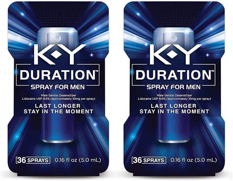 k y duration male genital desensitizer spray to last longer 36 sprays 0 16 fl oz