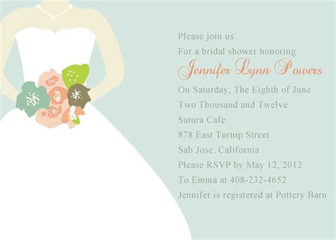 Blue bridal and baby combined 588 use this template. Bridal shower invitation wording (Dengan gambar)