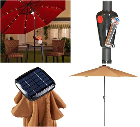 Atleisure Solar Patio Umbrellas Patio Ideas