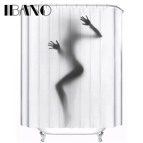 ﻿buy Bath Shower Curtain Sexy Customized Shower Curtain Waterproof Polyester Fabric Curtains For