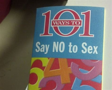 101 ways to say no to sex 7 pics