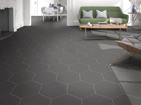 Hexagon Floor Tiles Au Slate Hexagon Tile Floor Kitchen Flooring