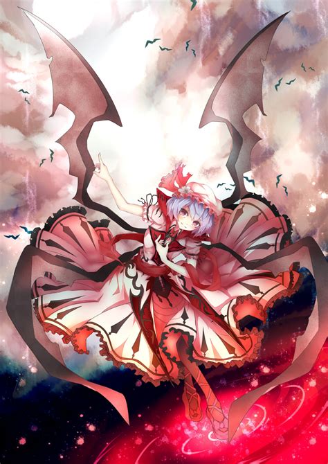 Remilia Scarlet Touhou Mobile Wallpaper By Chiruru Pixiv4072284