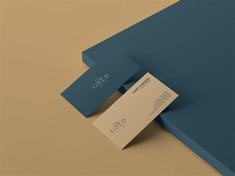 Minimal Business Card Designs With Mockup On Behance