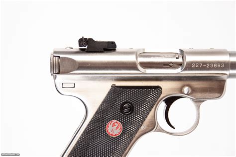 Ruger Mark Iii Target 22 Lr Used Gun Inv 225659