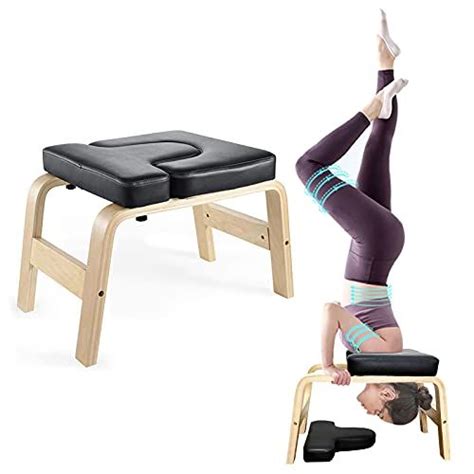Kedy Yoga Headstand Bench Yoga Inversion Stool For Home Gym Upside